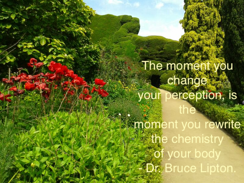 The moment you change...